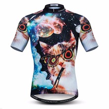 Weimostar 2019 Cycling Jersey mens Bike Jersey road MTB bicycle tops Pro Team Ropa Maillot Ciclismo Racing shirt summer cats red 2024 - buy cheap