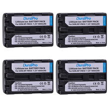 DuraPro-batería de iones de litio recargable, 4 NP-FM50 NP, FM50, FM50, 1800mAh, para Sony Alpha A100, DSLR-A100, A100K, CCD-TRV408 2024 - compra barato