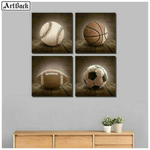 25 estilos 4 pintura solteiro beisebol, bola de futebol, 5d diy, pintura de diamante, animal, broca quadrada completa, mosaico de bordado 2024 - compre barato