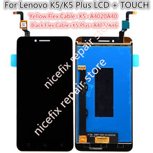 1920*1080 A6020 a40 LCD For Lenovo K5 Plus A6020 A46 LCD Display and Touch Screen Digitizer 5.0 inch Glass Panel Len 1PC/Lot 2024 - buy cheap