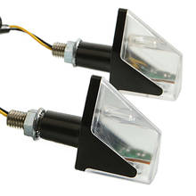 12V LED Motorcycle Motorbike Turn Signal Indicators Blinker Amber Light Lamp Bulb For Honda For Yamaha  honda suzuki ktm 2024 - buy cheap