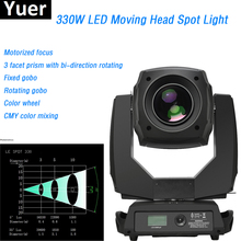 2018 Best Price 330W LED Moving Head Spot Stage Lighting Copy Clay Paky Top-Quality 3 Facet Prism 30 DMX Channels DJ Disco Bar 2024 - buy cheap