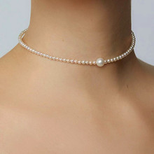 Collar de perlas de imitación estilo barroco, joyería exquisita para chica Bohemia, regalo de Navidad 2024 - compra barato