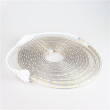 LED Strip 5050 220V Waterproof Flexible LED Light Tape 220V Lamp Outdoor String 1M 2M 3M 4M 5M 10M 12M 15M 20M 25M 60LEDs/M 2024 - buy cheap