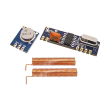 10sets/lot 315MHz | 433MHz ASK Wireless Module kit (RF transmitter STX882+receiver SRX882+copper spring antennas) 2024 - buy cheap