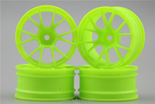 4 pcs 1/10 Touring & Deriva Jante MPNG (Material Verde) 6mm offset serve para 1:10 Touring & Carro de Drift 1/10 Aro 10579 2024 - compre barato