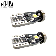 2pcs T10 3 SMD 3030 LED Auto Clearance Lights W5W 194 168 192 3SMD LED Car Door Light Reading Lamps Dome Bulbs Canbus No Error 2024 - buy cheap