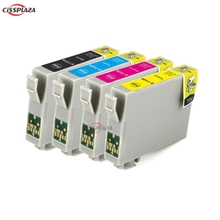 CISSPLAZA 4pcs compatible ink cartridge for EPSON Stylus TX100/TX101/TX200/TX209/TX110/TX210/TX300F/TX121 C79/CX8300/CX5500 2024 - buy cheap