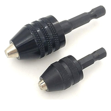 1/4 Inch Hex Shank Keyless Drill Chuck Quick Change Adapter Converter drill adapter (0.3-6.5mm 0.3-3.6mm) 2024 - buy cheap