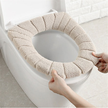 Winter Comfortable Soft Heated Washable Toilet Seat Cover Set Kids Bathroom Accessories Interior For Home Decor Closestool Mat 2024 - buy cheap