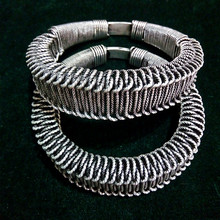 Miao-pulsera de plata clásica para mujer, joyería decorativa hecha a mano con personalidad, 2psc, Envío Gratis 2024 - compra barato