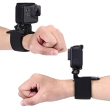 Black Wrist Strap for Gopro Hero 9 8 7 6 5 4 Black Session Yi 4K SJCAM SJ4000 EKEN H9 Hand Strap Mount Action Camera Accessor 2024 - buy cheap