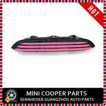 Grade dianteira em plástico abs com proteção uv, modelo de mini ray rosa cooper f54 clubman (3 tamanhos) 2024 - compre barato