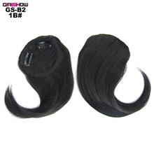 Синтетический зажим для волос Girlshow, накладные термостойкие накладные волосы с бахромой, 21 цвет на выбор, 1 шт. 2024 - купить недорого