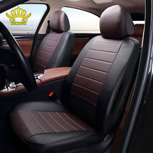 Artificial Leather car seat cover coffee PU Automotive interior universal luxury waterproof seat covers For Toyota Kia BMW Mazda 2024 - buy cheap