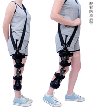 Регулируемый бандаж на колено с креплением на ремень фиксированный Бандаж на коленный менискус для перелома нижних конечностей 2024 - купить недорого