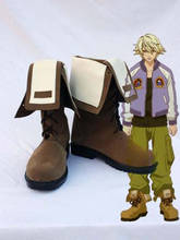 Tiger & Bunny Origami CycloneIvan Karelin Cosplay Boots Shoes Anime Party Cosplay Boots Custom Made Men Shoes 2024 - buy cheap