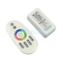 Controlador LED RGB de 2,4G, panel táctil rf de 12V/24V, 12A, mando a distancia inalámbrico, 288vatios para la tira de LED RGB, 5 uds./lote, envío gratis 2024 - compra barato
