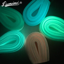 1pair 100cm sport luminous shoelace glow in the dark color fluorescent shoelace Athletic Sport shoe laces reflective shoelaces 2024 - buy cheap