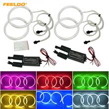 FEELDO 1Set Car CCFL Halo Rings Angel Eyes LED Headlights For BMW E46 2D/Z3 95-02 Coupe/Roadster DRL #FD-4154 2024 - buy cheap