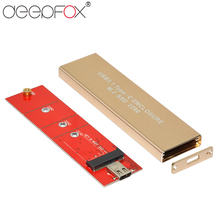DeepFox USB 3,1 tipo C a M.2 NGFF PCI-E B/M o b-key SSD recinto para E431 E531 X240 Y410P Y510P 2024 - compra barato