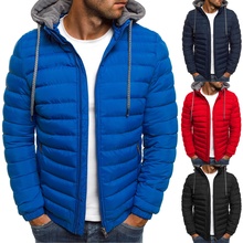 Zogaa Brand Winter Jacket Men Hooded Coat Causal Zipper Men's Jackets Parka Warm Clothes Streetwear Men clothing 2018 2024 - buy cheap