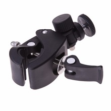 Nuevo accesorio manillar de bicicleta/motocicleta manillar soporte de montaje de cámara + adaptador de montaje para trípode para GoPro Hero 8 7 6 5 3 + 4 2024 - compra barato