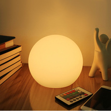 Dia15cm Magic LED Ball Night Lights Remote Control 16-Color Light Coffee Bar Dinning Room Illuminant LED Sphere Lamp GL504-15A 2024 - buy cheap