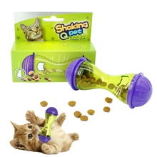 Funny Pet Cat Leakage Food Ball Toy Kitten Puppy Slow Feeder Treat Food Bowl Pet Playing Interactive Toy IQ Training Accessories 2024 - buy cheap