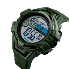 SKMEI-reloj deportivo para hombre, pulsera Digital LED electrónica, despertador, resistente al agua hasta 50M, Masculino 2024 - compra barato