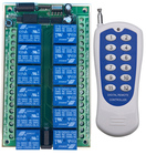 Dc 12v 24v 10a 12 ch 12ch rf sistema de interruptor controle remoto sem fio transmissor + receptor/lâmpada/porta da garagem/persianas/janela - foto 2026