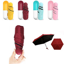 JPZYLFKZL-Paraguas pequeño Anti-uv para hombre y mujer, sombrilla plegable a prueba de viento, nuevo diseño creativo, 6K 2024 - compra barato