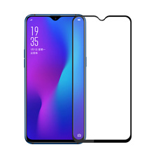 Película de vidro temperado 3d para oppo k1, película protetora para tela completa, 2 peças 2024 - compre barato