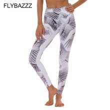 Pantalones de Yoga con estampado de alas para Mujer, mallas deportivas ajustadas de cintura elástica para Pantalones largos y gimnasio, 2019 2024 - compra barato
