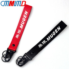 Car Styling Mugen Ribbon Key Chain Key Ring for Honda Odyssey CRV City Jade Civic KeyChain car accessories 2024 - buy cheap