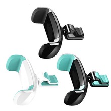 Soonhua suporte universal de celular para carro, suporte para iphone 8x7 mini montagem na saída de ar suporte rotação de 360 2024 - compre barato