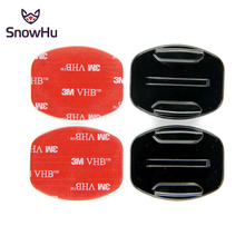 SnowHu-accesorios para cámara deportiva, Base 2X de montaje plano, adhesivo VHB Para GoPro Hero 9, 8, 7, 6, 5, SJ4000 Yi 4K, GP12 2024 - compra barato