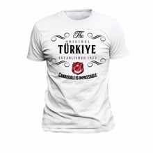 T-Shirt Turkey Original Canakkale Honor Proud Country 2019 New Summer Fashion Short Sleeves Cotton Design Your Own T Shirt 2024 - buy cheap