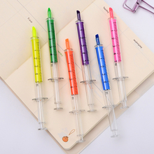 Sringe-rotulador de punta de color fino, accesorio de oficina, suministros escolares, 36 pcc/lote, A6527 2024 - compra barato