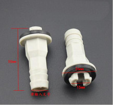 Air Conditioner Parts Drain Pipe Adapter Connection plastic straight joint 15mm 2024 - buy cheap