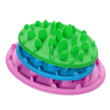 Silicone Pet Dog Bowl Slow Feeder Lick Pad Pet Cat Bowl Dog Food Bowl Dog Slow Feeder Mat Bath For Dogs Accessories Pet Supplies 2024 - buy cheap