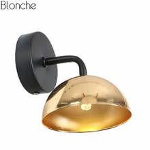 Vintage Mini LED Wall Lamp Loft Iron Lampshade Wall Lights for Living Room Bedroom Bar Kitchen Home Lighting Fixtures Decoration 2024 - buy cheap