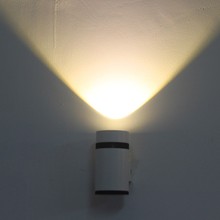 Luces de porche led para exteriores, lámparas de pared impermeables para villa, lámpara de pared exterior, 3W 2024 - compra barato