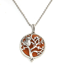 MODKISR Wholesale 30mm Tree Of Life Hot Magnetic Aromatherapy Diffuser Jewelry Charm Locket Pendant Essential Oil Scent Necklace 2024 - buy cheap