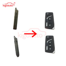 Kigoauto 5 peças para toyota corolla peça substituição flip com lâmina de chave remota de carro toy43 2012 2013 2014 2015 2016 2017 2024 - compre barato