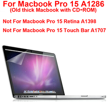 10 шт. для Macbook Pro 15 A1286 высокая прозрачная защита для экрана старая MacbookPro 15,4 Pro15 A1286 Защитная пленка для экрана 2024 - купить недорого