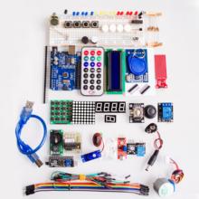 Бесплатная доставка, обновленная улучшенная версия, стартовый комплект, комплект для обучения RFID, жк 1602 для Arduino UNO R3 2024 - купить недорого