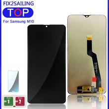 6.22 "Lcd Para Samsung Galaxy M10 2019 SM-105 M105F M105DS Display LCD Com Tela De Toque Sensor De Montagem Para Samsung m10 2024 - compre barato