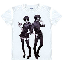 Camiseta tokyo ghoul ukaku camiseta colorida anime acessórios camiseta feminina estampada cosplay anime fofa t 2024 - compre barato