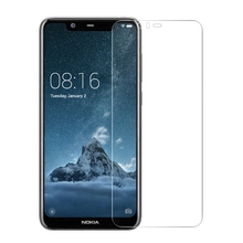 Película protetora de vidro temperado para nokia 5.1 plus, protetor de tela 2.5d 9h, película protetora premium para nokia 5.1 plus x5 2024 - compre barato